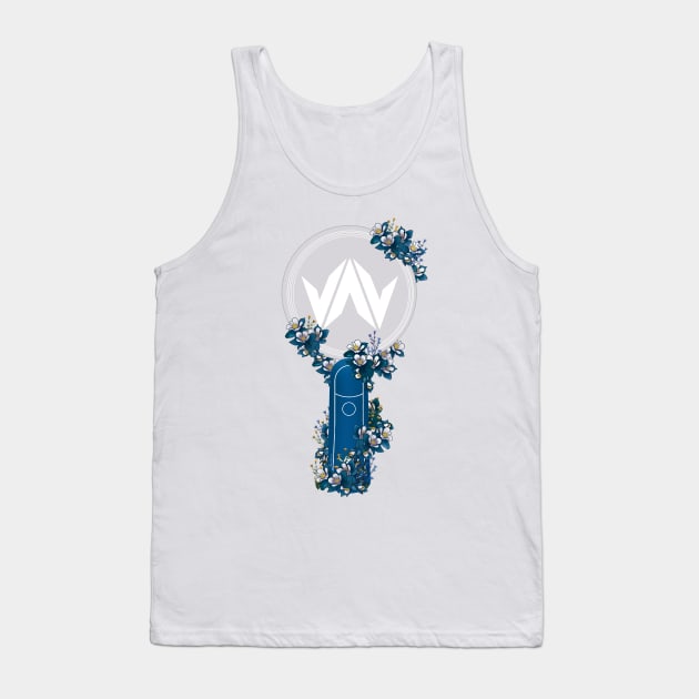 VAV Floral Lightstick kpop Tank Top by RetroAttic